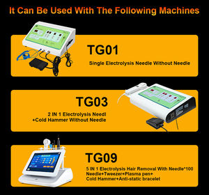 Agujas Desechables para Depilación por Electrólisis Permanente, Eliminación del Vello por Electrólisis, 100, 1000, 10000 Unidades - Product Image 6