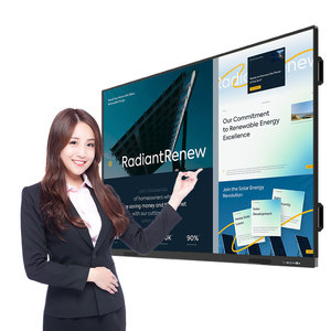 School <strong>Interactive</strong> Smart Whiteboard 4K 55 65 75 85 100 Inch LCD <strong>Display</strong> Meeting Electronic Digital <strong>Interactive</strong> Flat Panel - Product Image 1