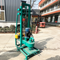 Foreuse rotative électrique portable pour puits d'eau, profondeur 120 mètres, composant moteur essentiel