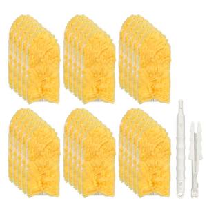 <span class=keywords><strong>Plumeau</strong></span> à 360 ° pour <span class=keywords><strong>Swiffer</strong></span> Duster 1 pôle télescopique plumeaux multi-surfaces avec 4X microfibres efficaces pour le nettoyage de la maison des poils d'animaux - Product Image 1