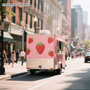 OEM Mobile Vending Trailer USA Food Truck with Full Kitchen - Product Image 4