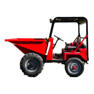Neue 4x4 elektrische Mini-Muldenkipper Frontlader Kleiner Diesel kipper für den Bau Vorderrad antriebs pumpe für die Landwirtschaft - Product Image 1