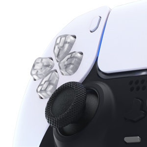 EXtremeRate Boutons directionnels ergonomiques transparents (boutons SDP) pour manettes PS5, PS5 Edge et PS4 (tous modèles) - Product Image 4