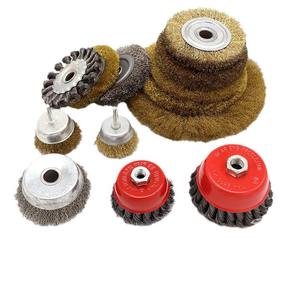 Brosse de décapage Sky Eagle Cup 125 mm en acier inoxydable en forme de bol pour meuleuse d'angle, élimination de la rouille métallique - Product Image 5