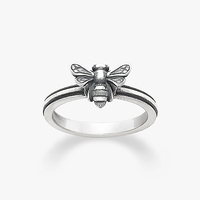 Anneaux empilables papillon pour femmes James Avery AVECON, argent sterling 925, sans pierre, fabriqué en Chine, taille 5-10