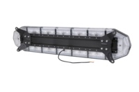 Barra estroboscópica DE EMERGENCIA ámbar LED de 47 ", luz de seguridad, barra de luz de advertencia intermitente para camión de remolque, quitanieves