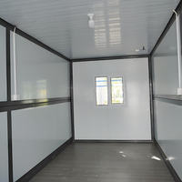 Maison préfabriquée pliable à prix abordable, petite maison à 2 étages, prête à l'emploi, mini-villa de luxe modulaire avec chambre à coucher