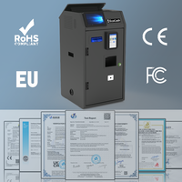 Máquina Automática de Manejo de Efectivo, Equipo de Gestión de Efectivo para Tiendas Minoristas, Sistema de Pago Seguro, Diseño Antirrobo