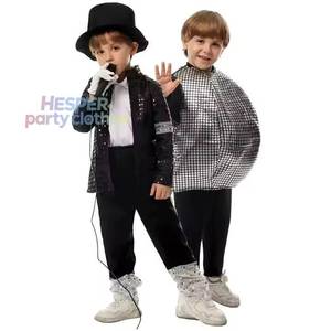 Ensembles de pantalons et hauts HP Michael, costumes de danse pour superstars, costumes de scène pour Halloween, Noël, cosplay - Product Image 1