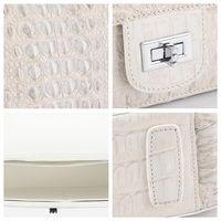 Sacs à main de luxe pour femmes en cuir véritable de crocodile, sacs à bandoulière à chaîne, sacs à main de marques célèbres pour femmes