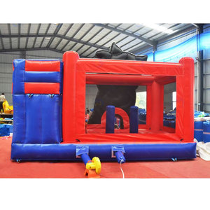 <b>Large</b> Jumping Cat Park Inflatable Bouncy Castle <b>Slide</b> for Kids Dry <b>Slide</b> with 300-500kg Capacity Easy Setup Fun - Product Image 3