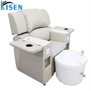Recliner Manicure and Pedicure Chair Black Professional for Nail Salon 110V/220V - Product Image 5