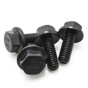 Boulon à bride hexagonale m5-m36 DIN6921 grade 10.9 8.8 boulon à bride hexagonale externe galvanisé en acier allié - Product Image 5