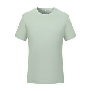 Custom Cotton T-Shirt Solid Color Round Neck Short Sleeve Leisure Wear Promotional Shirt Team Summer Clothes - Product Image 1