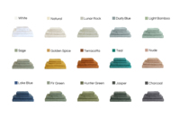 Ensemble de literie en lin français 100% écologique de couleur sarcelle, 4 pièces, luxueux et respirant, taille King, housse de couette, drap plat
