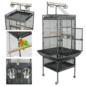 <span class=keywords><strong>Prix</strong></span> d'usine Cage à oiseaux grande cage de grande taille Transporteurs Cage à oiseaux pliable pour l'élevage de grande taille à vendre - Product Image 4