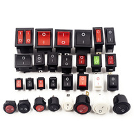 Interrupteurs à bascule personnalisés pour produits électroniques et équipements mécaniques Interrupteur à bascule standard de type marche/arrêt à 2 broches 250v/16A