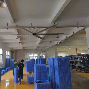 מאוורר תקרה HVLS גדול 5.0 מ' (16FT) זרימת אוויר עם מנוע PMSM תחזוקה ללא תשלום לאוורור קירור אוויר - Product Image 2