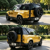 Kit de conversion noir brillant compatible avec Land Rover Defender 2020-2025 |   Améliorez les pare-chocs et les feux LED au style 2026