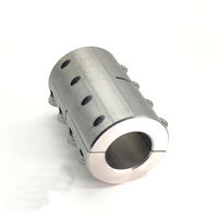 Accouplement rigide fendu en acier mini de 20 mm personnalisable pour transmission de puissance OEM