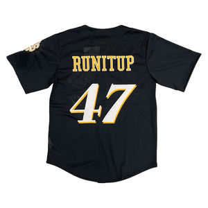 เสื้อเบสบอลแบบถ่ายเทความร้อน ออกแบบเองได้ เสื้อเบสบอลไซส์ใหญ่ ป้องกันรังสียูวี บริการ OEM - Product Image 3