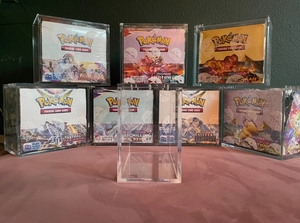 Jihong Acrylique TCG Affichage Booster Boîte <span class=keywords><strong>Pokemon</strong></span> Acryl Case Rack - Product Image 2