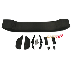 JS Style Carbon Fiber Boot Lip Rear Trunk Wing High Kick <strong>Spoiler</strong> for Honda Fit Jazz GE8 GK5 Ducktail 2008-2019 - Product Image 2