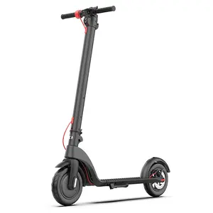 Scooter elettrico pieghevole per adulti con ruota da 8.5 pollici e-scooter batteria rimovibile motore da 350w