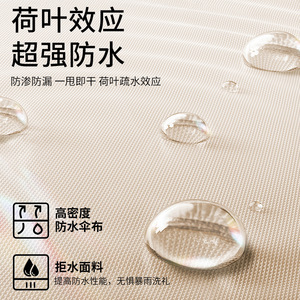 Auto Open Black Vinyl Sunscreen Umbrella 24 Rib Double Keel Travel UV Protection Rain And Sunny Use - Product Image 3