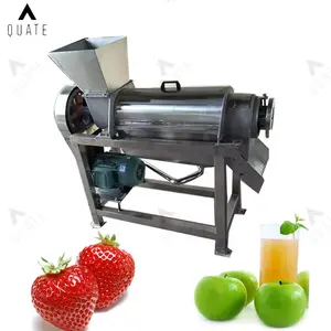 Espremedor industrial de polpa de frutas, máquina de fazer suco de manga, máquina espiral de suco de frutas e vegetais