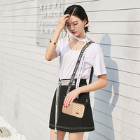 Grosir Mini membawa tali bahu ABS PC tas cangkang keras Portable wanita kosmetik Organizer kotak rias