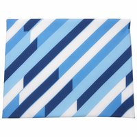 Tissu Oxford 210D Imprimé Numérique Imperméable à Motif Dégradé Enduit PVC pour Bagages, Parapluies et Sacs de Transport d'Animaux d'Extérieur