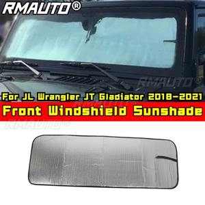 Protector Solar para Parabrisas Delantero de Coche, Aislante Térmico, para JL Wrangler JT Gladiator 2018-2021, Kit de Carrocería, Accesorios para Coche - Product Image 2