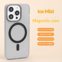 Pour 16 Pro Max 16e Model, coque de protection transparente en PC rigide avec dissipation de chaleur, magnétique et mate