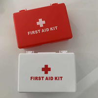 Boîte de trousse de premiers soins de survie à domicile en plastique d'urgence portable vente en gros