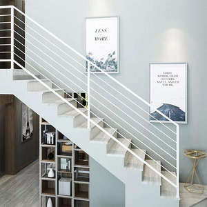 מעקה אלומיניום איכותי ועכשווי לעיצוב מרפסות, קניונים ומדרגות, עמיד בפני חלודה - Product Image 2