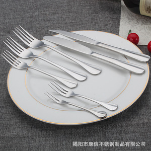 Sử dụng rộng rãi các mặt hàng nhà bếp bằng thép không gỉ-Muỗng dao và nĩa đặt - Product Image 3