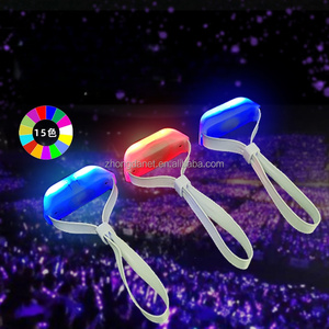 Pulsera Luminosa Personalizada de 10 Zonas DMX para Conciertos, Accesorios de Animación, Pulsera de Nailon Tejido con Luces LED Brillantes - Product Image 6