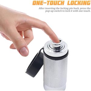 Verrou de remorque AICEL, goupille de verrouillage pour attelage de remorque de 5/8 pouces, verrou antivol pour attelage de remorque avec capuchon étanche et 2 - Product Image 5