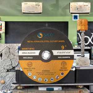 Disque abrasif en oxyde d'aluminium de haute qualité <span class=keywords><strong>SATC</strong></span> de 3 pouces, alésage de 3/8 po, dureté moyenne, pour meuleuse, garantie 3 ans, stock local aux États-Unis - Product Image 3