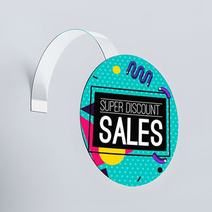 <b>Supermarket</b> <b>Shelf</b> Wobbler <b>Shelf</b> Talkers Display Advertising Dangler Price Tag Holder - Product Image 6