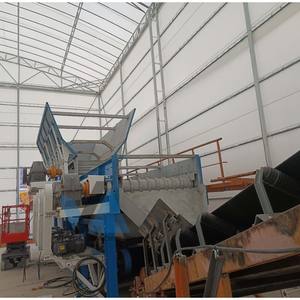 Machine professionnelle de séparateur de sol d'alimentation de chaîne d'usine de criblage de pierre de boue - Product Image 4