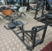 Machine à rames T-Bar Landmine à charge par plaques, pour entraînement des muscles avant et arrière, usage commercial en salle de sport