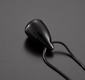 Полированная урна-капелька из нержавеющей стали, подвеска для кремации, памятное ожерелье, держатель для золы, ювелирные изделия для человеческого сувенира - Product Image 6