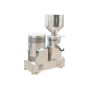 Industrial Small Grinder Cocoa Beans Grinding Machine Cacao Liquor Paste Split Colloid Mill Wholesale Price Food Grade Sanitary