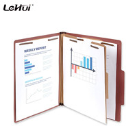 2 pulgadas Tyvek expansiones 17pt papel kraft 2 divisor rojo clasificación rápidamente y organizar fácilmente más voluminosos archivos de las carpetas