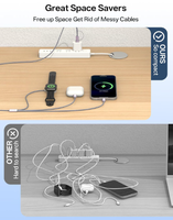 Câble de charge multi USB2.0 3 en 2 Câble USB C pour chargeur IWatch Chargeur magnétique IWatch
