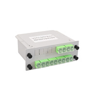 1x2 1x4 1x6 1*8 1x12 1x16 1x24 1x32 1*64 1x128 Lgx Box Passive Optical Box Fiber Optic Cassette Module Plc séparateur