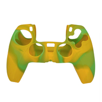 Etui de manette de jeu en silicone souple antidérapant pour X-box Series X/S P4 Controller Joystick pour Ps 4 Controller P5 Soft