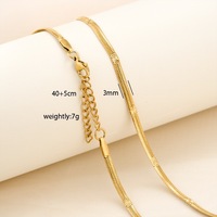 Collier pour femme plaqué or 18 carats avec chaîne à maillons et breloque, style européen et américain, cadeau fait main DIY